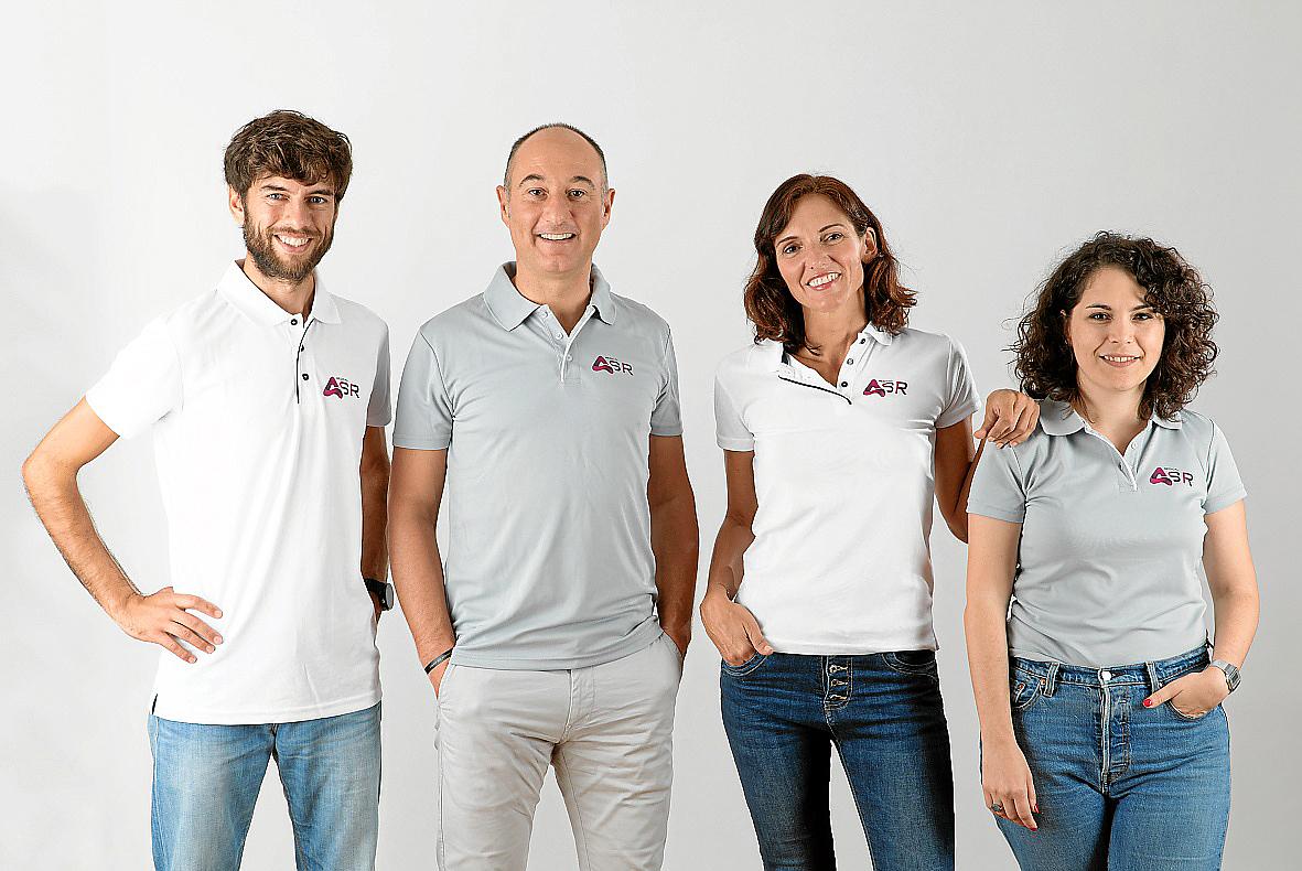 Desde la izquierda Ricardo Marco, Pedro Novas, Patricia Puiggròs y Annabel Teixidó.