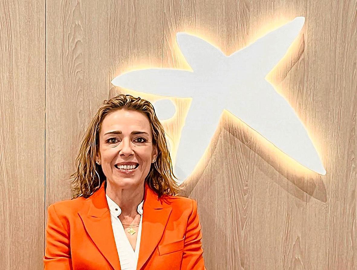 La responsable de desarrollo de Negocio Empresas DT Baleares en CaixaBank, Marta Llamas.