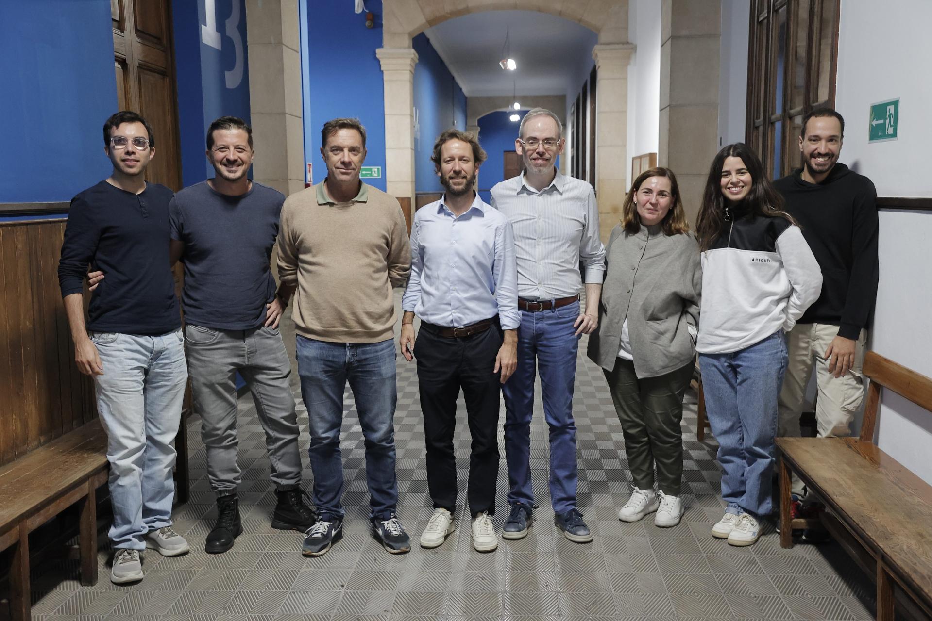 Participantes de la categoría Start, junto a Miquel Rullán y Jorge Morell